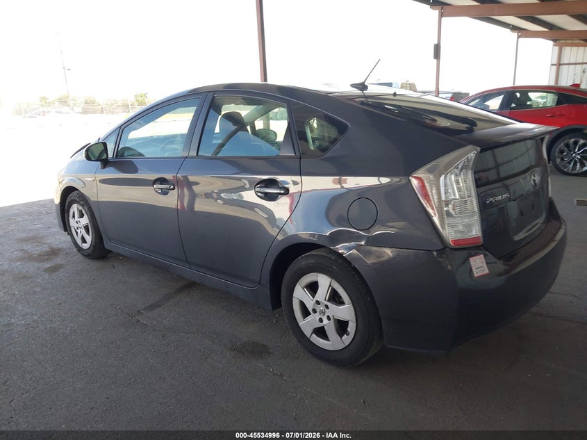 2011 Toyota Prius VIN JTDKN3DU5B1394875 IAAI salvage auction — RIGHT FRONT, Salvage (California), sold $2,500 on 2026-07-30 (photo 3)