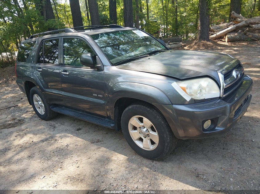2006 Toyota 4runner VIN JTEBU14R268070276 IAAI salvage auction — NORMAL WEAR, Clear (Virginia), sold $1,950 on 2026-07-14 (photo 1)