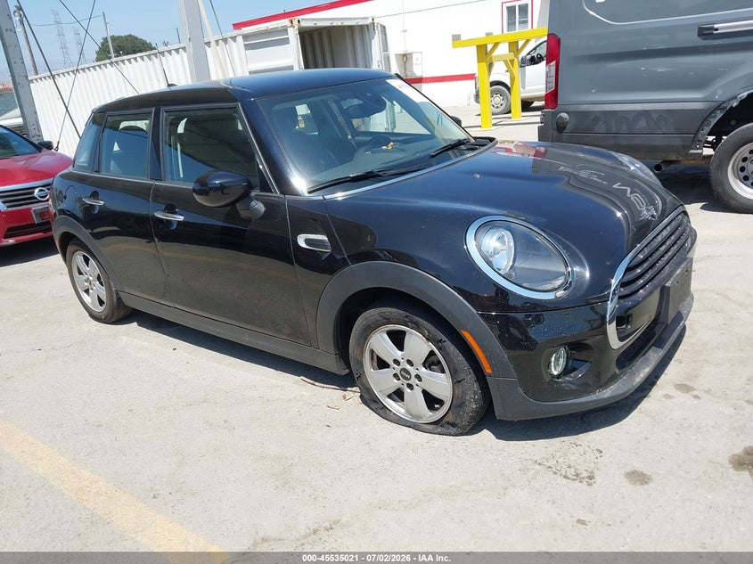 2021 Mini Hard top VIN WMWXU7C05M2N74754 IAAI salvage auction — LEFT SIDE, Salvage Title, sold $3,675 on 2026-08-12 (photo 1)