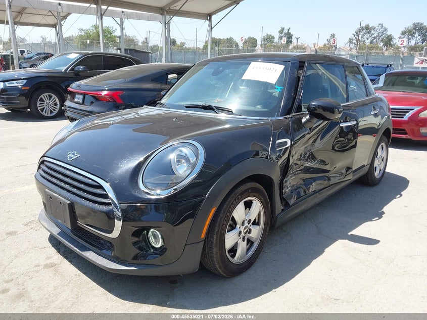2021 Mini Hard top VIN WMWXU7C05M2N74754 IAAI salvage auction — LEFT SIDE, Salvage Title, sold $3,675 on 2026-08-12 (photo 2)