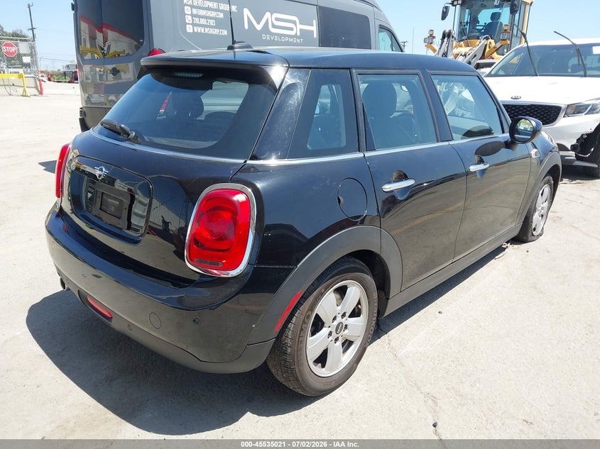 2021 Mini Hard top VIN WMWXU7C05M2N74754 IAAI salvage auction — LEFT SIDE, Salvage Title, sold $3,675 on 2026-08-12 (photo 4)