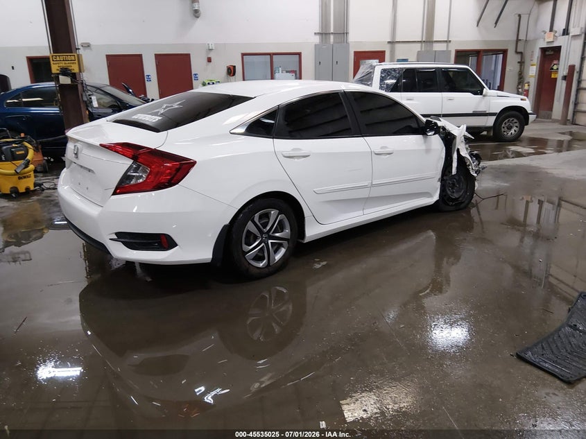 2016 Honda Civic VIN 2HGFC2F53GH516165 IAAI salvage auction — RIGHT FRONT, Salvage Title, sold $25 on 2026-07-29 (photo 4)