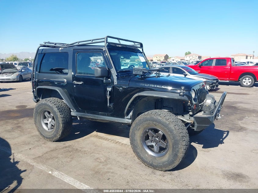 2013 Jeep Wrangler / VIN 1C4HJWCG1DL672536 IAAI salvage auction — ROLLOVER, Salvage Title, sold $4,700 on 2026-08-03 (photo 6)