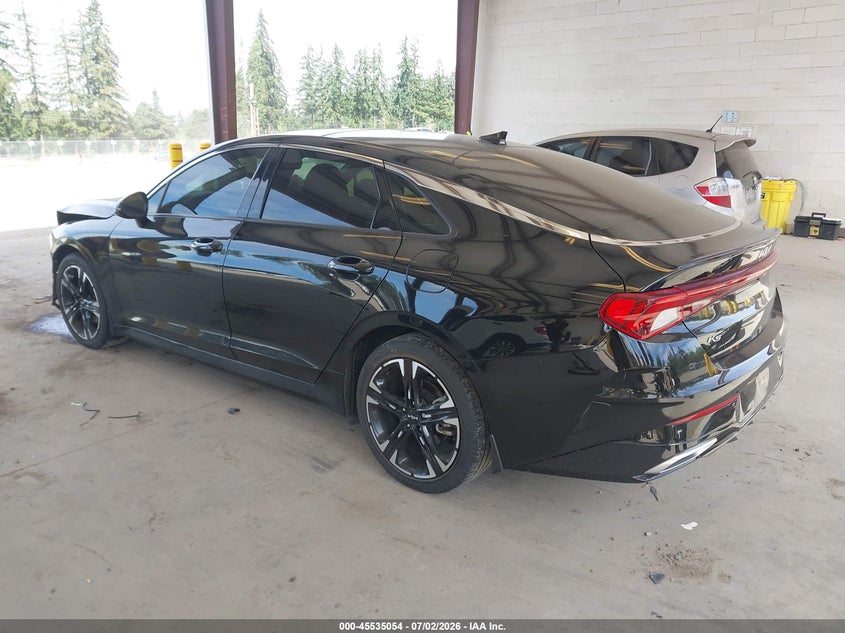 2022 Kia K5 VIN 5XXG64J25NG152740 IAAI salvage auction — FRONT END, Bill Of Sale (Washington), sold $7,200 on 2026-08-01 (photo 3)