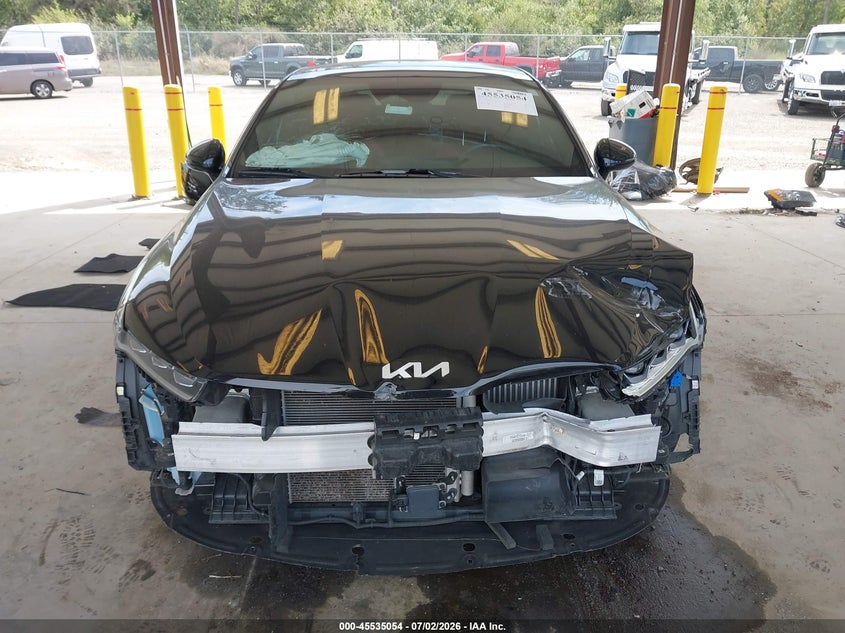 2022 Kia K5 VIN 5XXG64J25NG152740 IAAI salvage auction — FRONT END, Bill Of Sale (Washington), sold $7,200 on 2026-08-01 (photo 6)
