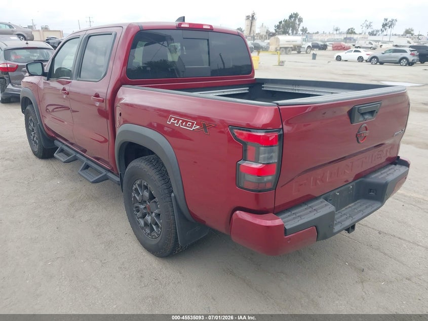 2023 Nissan Navara (frontier) VIN 1N6ED1EJ1PN636745 IAAI salvage auction — RIGHT FRONT, Salvage Title, sold $10,750 on 2026-07-22 (photo 3)