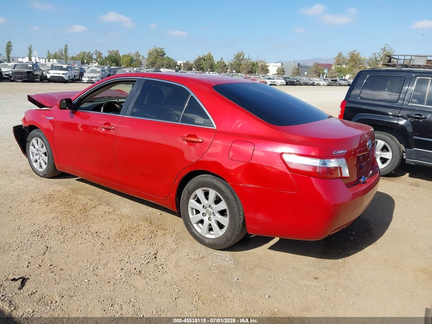 2008 Toyota Camry hybrid VIN JTNBB46K683046036 IAAI salvage auction — FRONT END, Salvage (California), sold $1,100 on 2026-07-20 (photo 3)