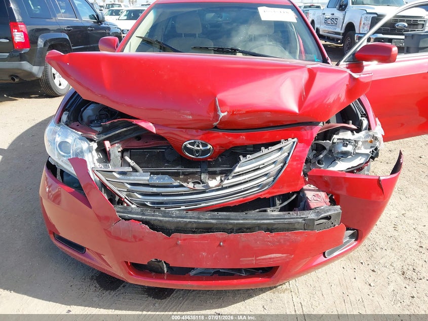 2008 Toyota Camry hybrid VIN JTNBB46K683046036 IAAI salvage auction — FRONT END, Salvage (California), sold $1,100 on 2026-07-20 (photo 6)