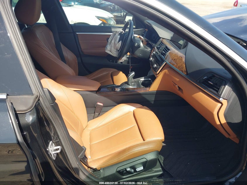 2016 BMW 4er VIN WBA4C9C59GG141006 IAAI salvage auction — FRONT END, Clear (Massachusetts), sold $775 on 2026-07-10 (photo 5)