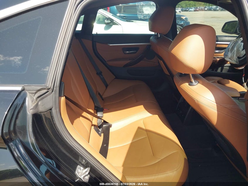2016 BMW 4er VIN WBA4C9C59GG141006 IAAI salvage auction — FRONT END, Clear (Massachusetts), sold $775 on 2026-07-10 (photo 8)