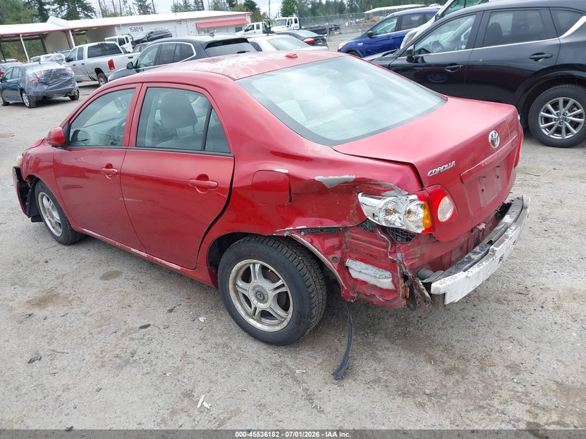 2009 Toyota Corolla VIN JTDBL40E999029041 IAAI salvage auction — FRONT END, Clear (Washington), sold $825 on 2026-07-29 (photo 3)