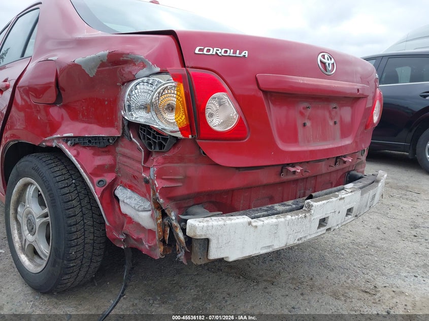 2009 Toyota Corolla VIN JTDBL40E999029041 IAAI salvage auction — FRONT END, Clear (Washington), sold $825 on 2026-07-29 (photo 6)