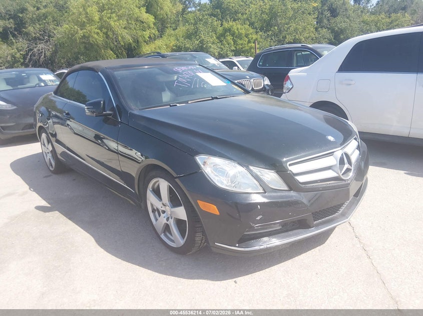 2013 Mercedes-benz E-class VIN WDDKK5KF5DF218686 IAAI salvage auction — NORMAL WEAR, Original (Texas), sold $75 on 2026-07-29 (photo 1)