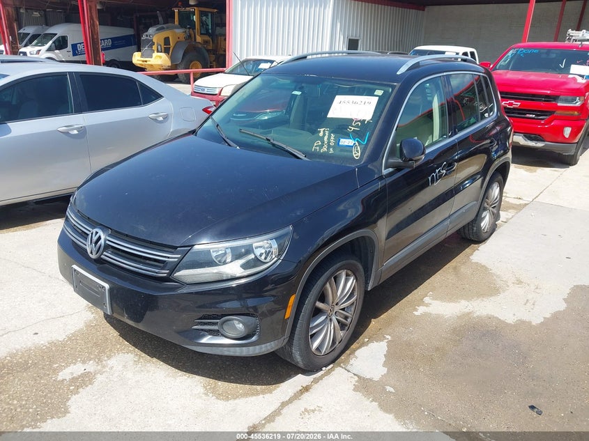2012 Volkswagen Tiguan VIN WVGAV7AX5CW555789 IAAI salvage auction — NORMAL WEAR, Original (Texas), sold $425 on 2026-07-29 (photo 2)
