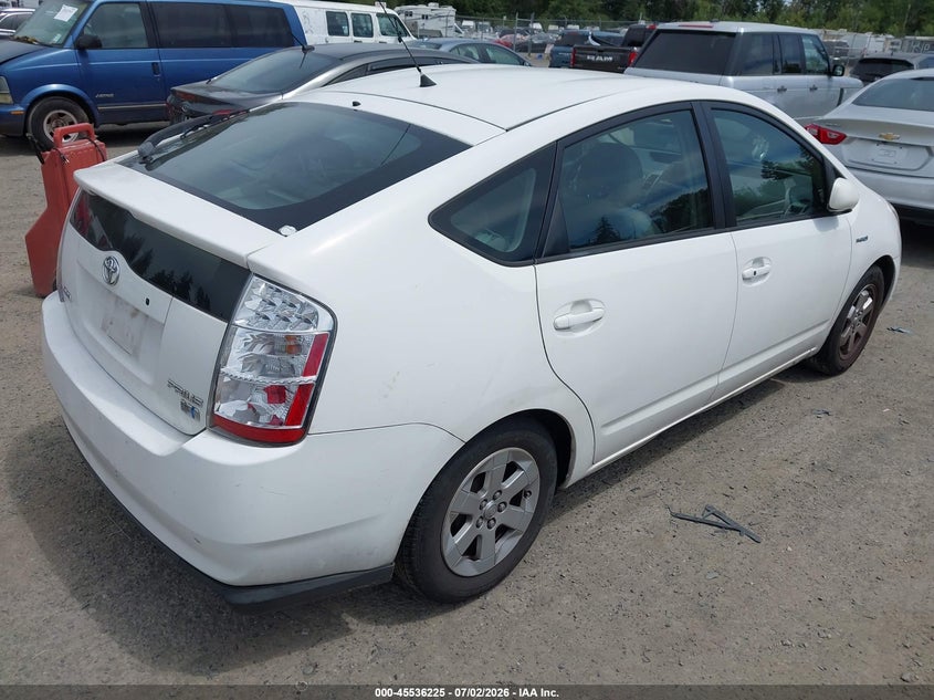 2006 Toyota Prius VIN JTDKB20U063167399 IAAI salvage auction — NORMAL WEAR, Clear (Washington), sold $1,000 on 2026-07-15 (photo 4)