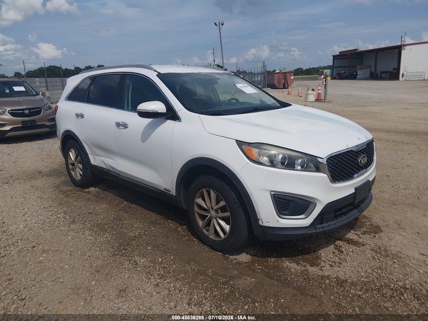 2016 Kia Sorento VIN 5XYPGDA33GG061132 IAAI salvage auction — NORMAL WEAR, Clear (Alabama), sold $500 on 2026-07-28 (photo 1)