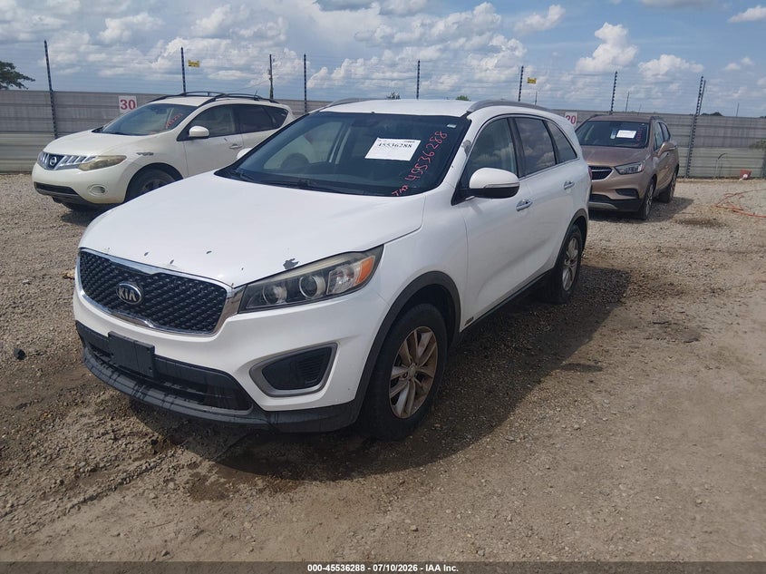 2016 Kia Sorento VIN 5XYPGDA33GG061132 IAAI salvage auction — NORMAL WEAR, Clear (Alabama), sold $500 on 2026-07-28 (photo 2)