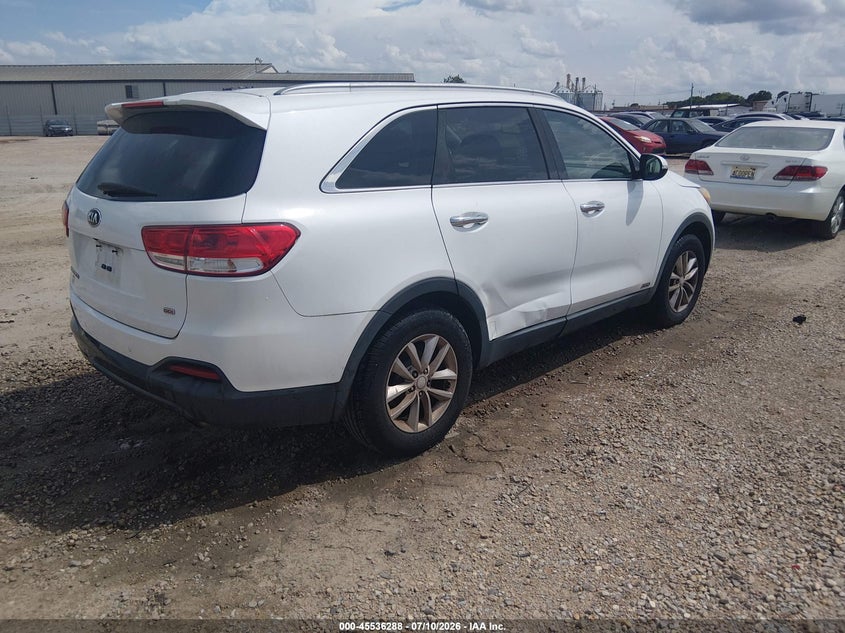 2016 Kia Sorento VIN 5XYPGDA33GG061132 IAAI salvage auction — NORMAL WEAR, Clear (Alabama), sold $500 on 2026-07-28 (photo 4)