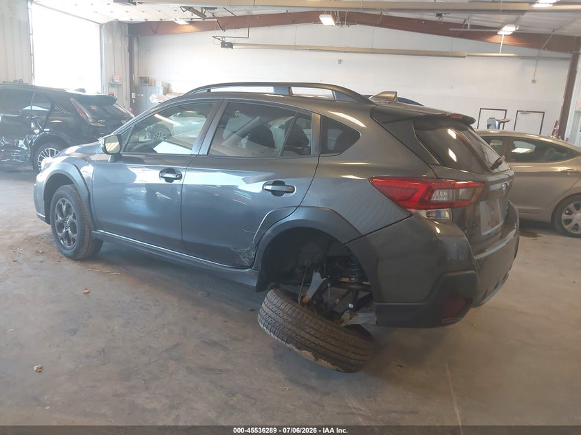 2023 Subaru Xv VIN JF2GTHSC8PH269050 IAAI salvage auction — SIDE, Wait Title, sold $13,750 on 2026-08-25 (photo 3)