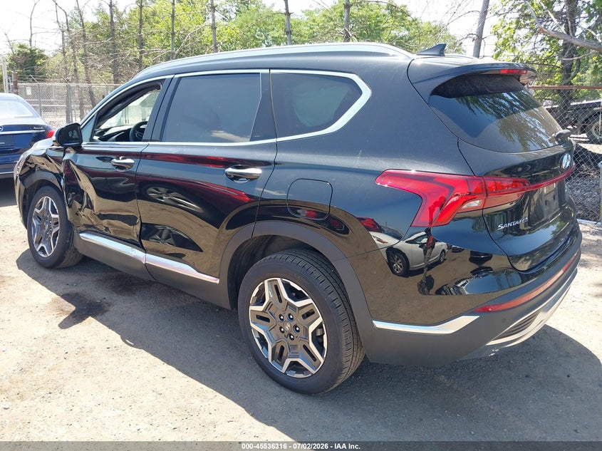 2023 Hyundai Santa fe hybrid VIN 5NMS3DA19PH014553 IAAI salvage auction — FRONT END, Clear (New York), sold $13,250 on 2026-07-13 (photo 3)