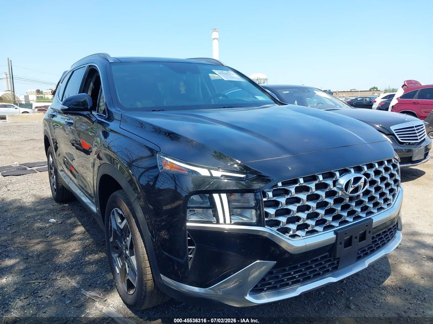 2023 Hyundai Santa fe hybrid VIN 5NMS3DA19PH014553 IAAI salvage auction — FRONT END, Clear (New York), sold $13,250 on 2026-07-13 (photo 6)