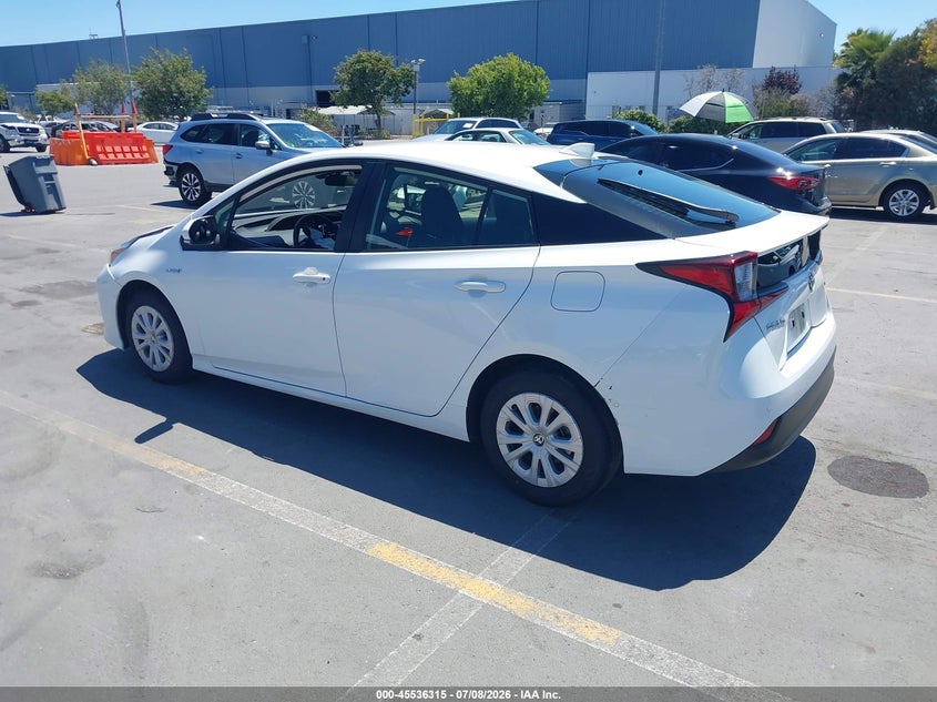 2022 Toyota Prius VIN JTDKAMFU6N3166570 IAAI salvage auction — FRONT END, Clear (California), sold $15,300 on 2026-07-20 (photo 3)