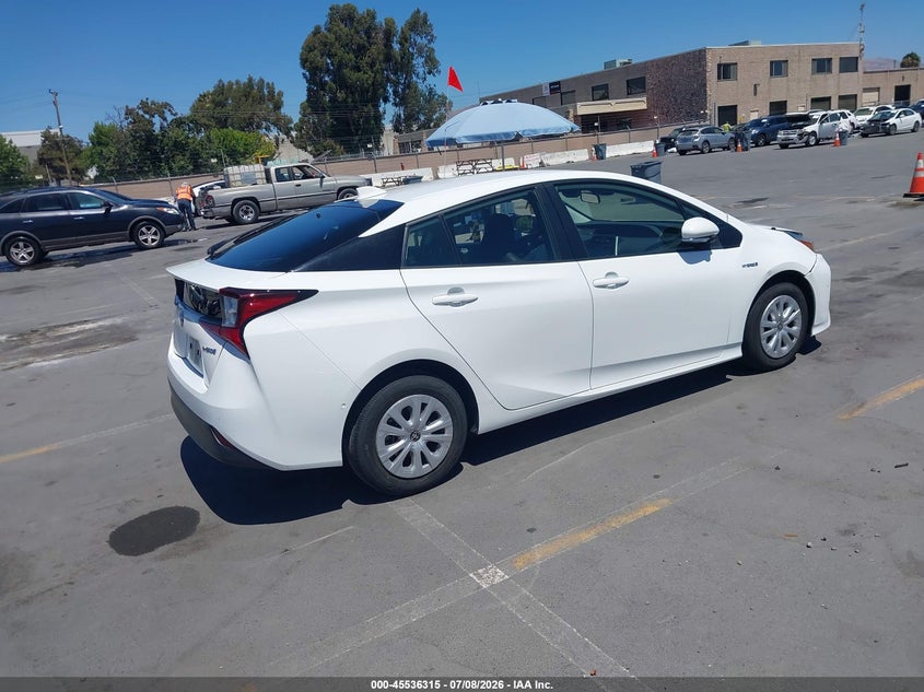 2022 Toyota Prius VIN JTDKAMFU6N3166570 IAAI salvage auction — FRONT END, Clear (California), sold $15,300 on 2026-07-20 (photo 4)