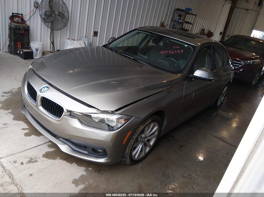 2016 BMW 3 series VIN WBA8A3C56GK551358 IAAI salvage auction — NORMAL WEAR, Clear (Delaware), sold $225 on 2026-07-30 (photo 2)