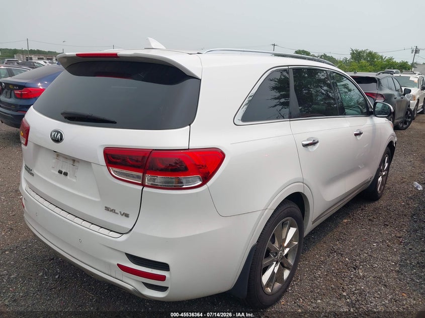 2016 Kia Sorento VIN 5XYPKDA50GG111579 IAAI salvage auction — NORMAL WEAR, Clear (New Jersey), sold $3,150 on 2026-07-20 (photo 4)