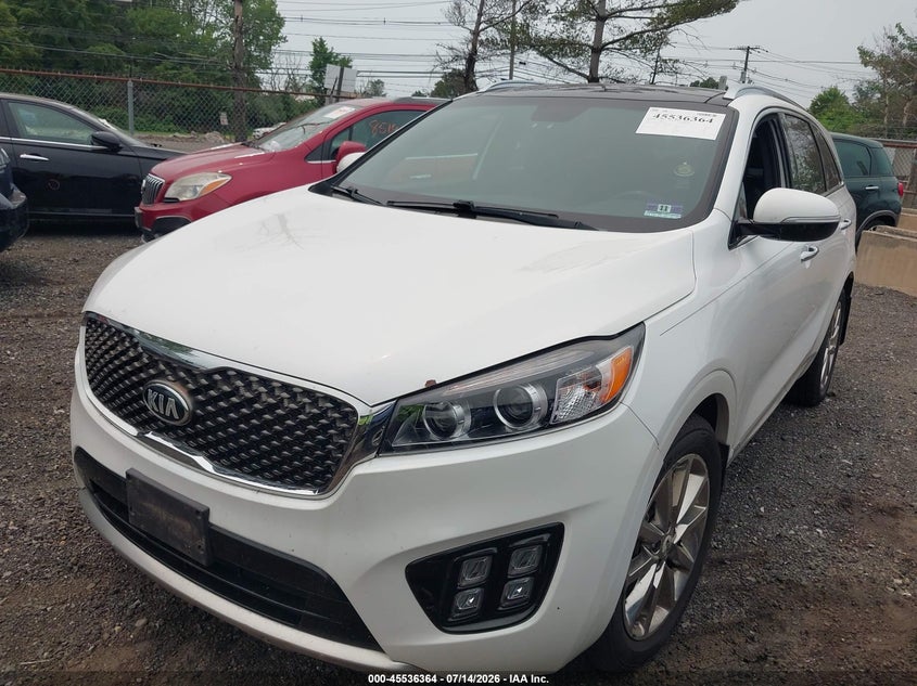 2016 Kia Sorento VIN 5XYPKDA50GG111579 IAAI salvage auction — NORMAL WEAR, Clear (New Jersey), sold $3,150 on 2026-07-20 (photo 6)