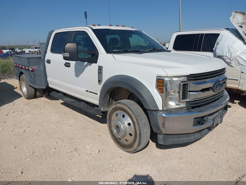 2019 Ford F450 VIN 1FT8W4DT9KEF57282 IAAI salvage auction — NORMAL WEAR, Enterprise Vehicles Clear Only (Texas), sold $16,000 on 2026-07-28 (photo 1)