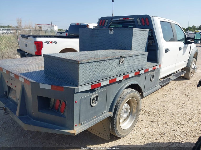 2019 Ford F450 VIN 1FT8W4DT9KEF57282 IAAI salvage auction — NORMAL WEAR, Enterprise Vehicles Clear Only (Texas), sold $16,000 on 2026-07-28 (photo 4)