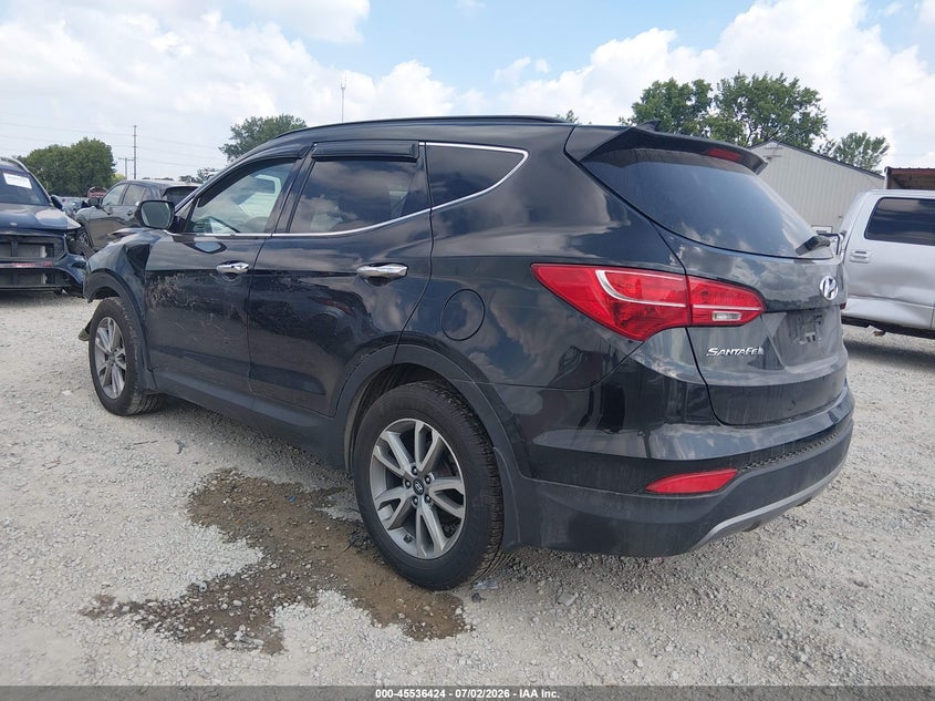2015 Hyundai Santa fe VIN 5XYZUDLA0FG265205 IAAI salvage auction — FRONT END, Salvage Title, sold $25 on 2026-08-02 (photo 3)