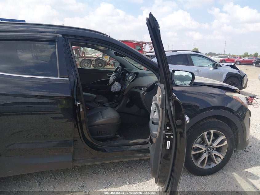 2015 Hyundai Santa fe VIN 5XYZUDLA0FG265205 IAAI salvage auction — FRONT END, Salvage Title, sold $25 on 2026-08-02 (photo 5)