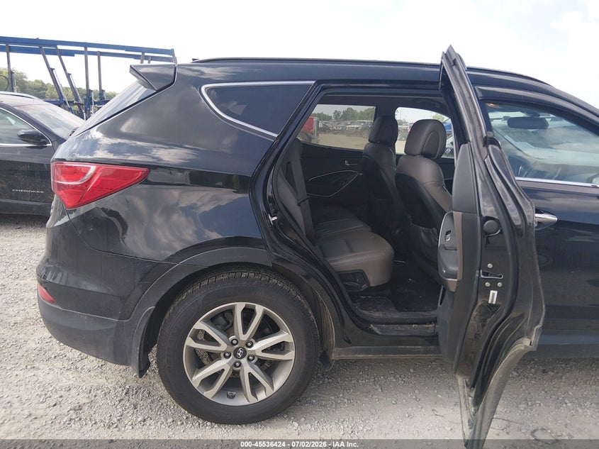 2015 Hyundai Santa fe VIN 5XYZUDLA0FG265205 IAAI salvage auction — FRONT END, Salvage Title, sold $25 on 2026-08-02 (photo 8)
