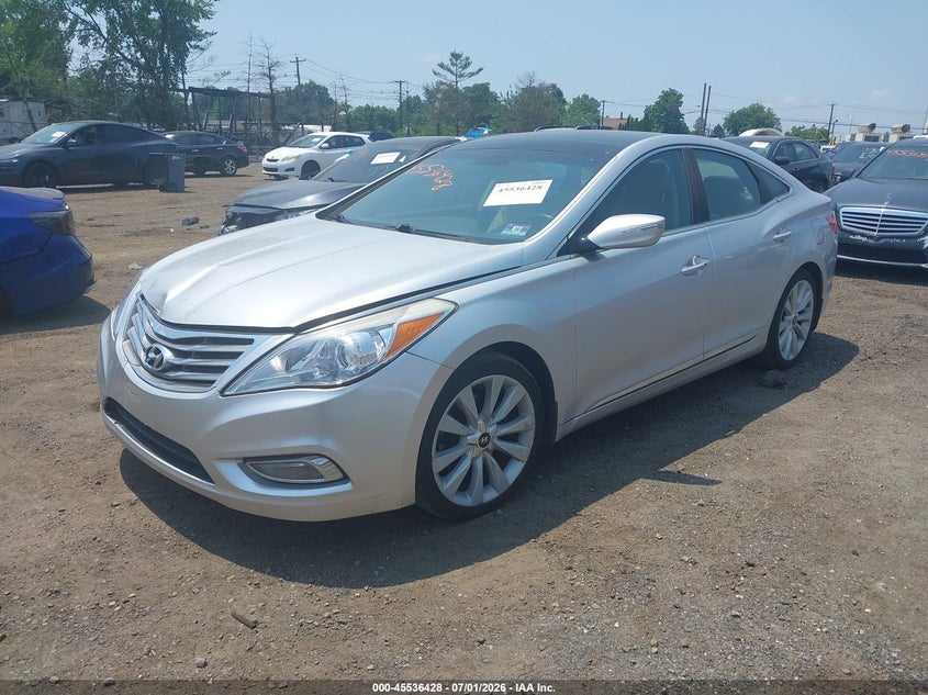 2012 Hyundai Azera VIN KMHFH4JG5CA144238 IAAI salvage auction — NORMAL WEAR, Clear (New Jersey), sold $1,400 on 2026-07-06 (photo 2)