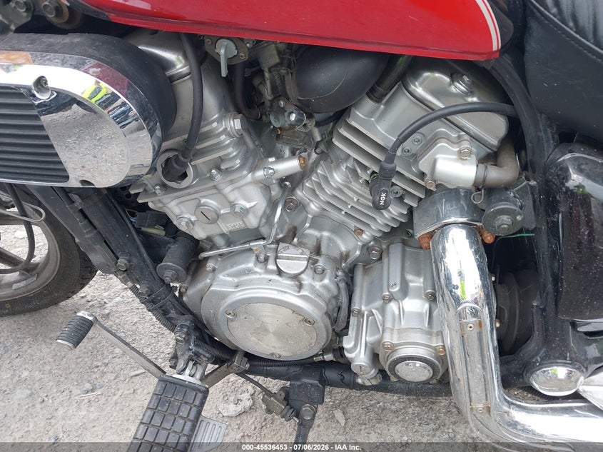 2006 Kawasaki Vn750 VIN JKAVNDA156B556298 IAAI salvage auction — NORMAL WEAR, Clear (New York), sold $25 on 2026-07-16 (photo 9)