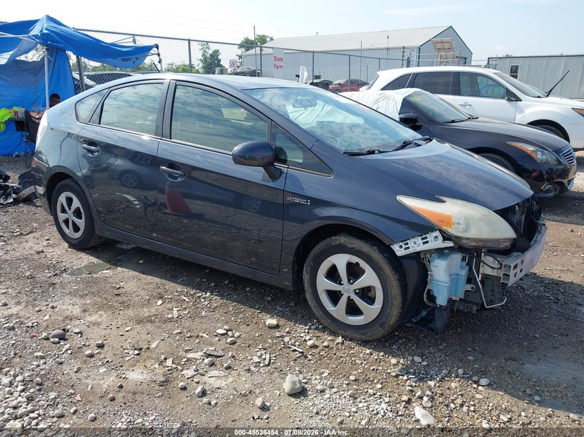 2012 Toyota Prius VIN JTDKN3DU1C5525018 IAAI salvage auction — FRONT END, Salvage Title, sold $800 on 2026-07-30 (photo 1)