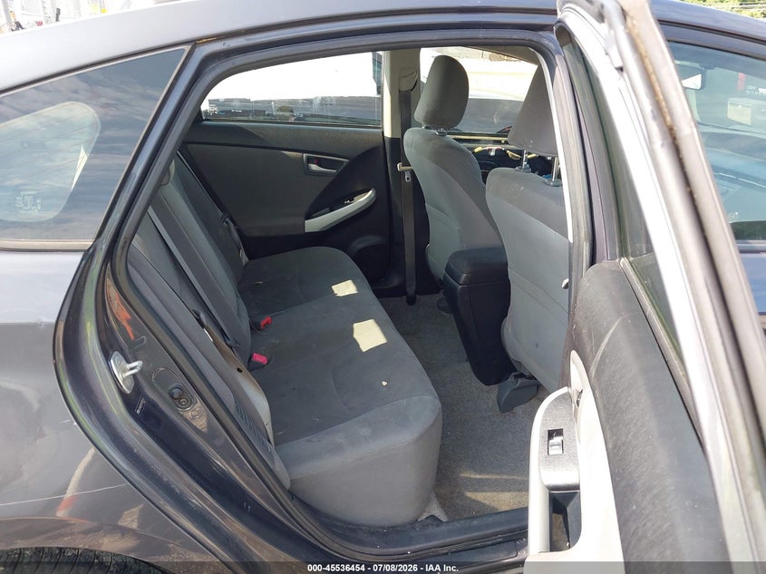 2012 Toyota Prius VIN JTDKN3DU1C5525018 IAAI salvage auction — FRONT END, Salvage Title, sold $800 on 2026-07-30 (photo 8)