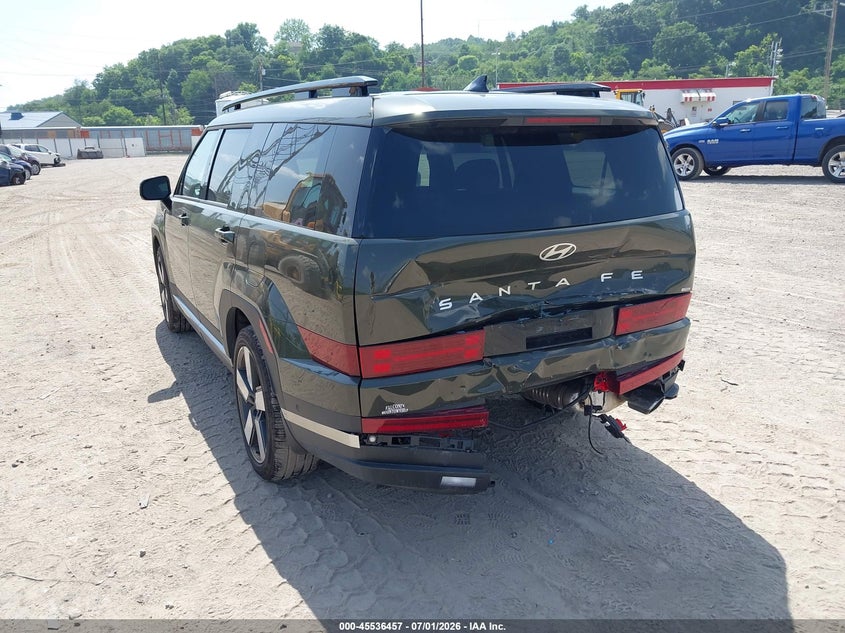 2025 Hyundai Santa fe VIN 5NMP4DGL9SH117069 IAAI salvage auction — REAR END, Wait Title, sold $16,750 on 2026-08-23 (photo 3)