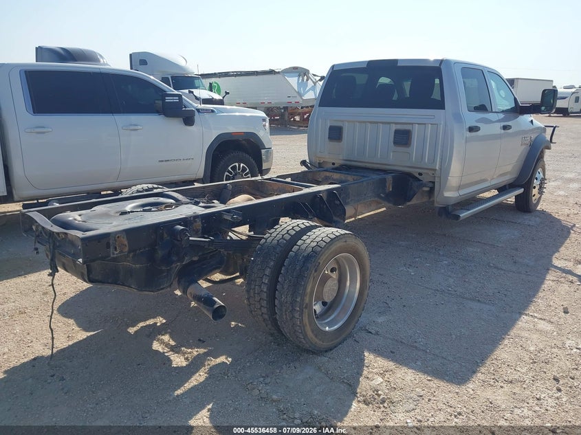 2017 Ram 5500 VIN 3C7WRNFL1HG520314 IAAI salvage auction — NORMAL WEAR, Enterprise Vehicles Clear Only (Texas), sold $9,350 on 2026-08-18 (photo 4)