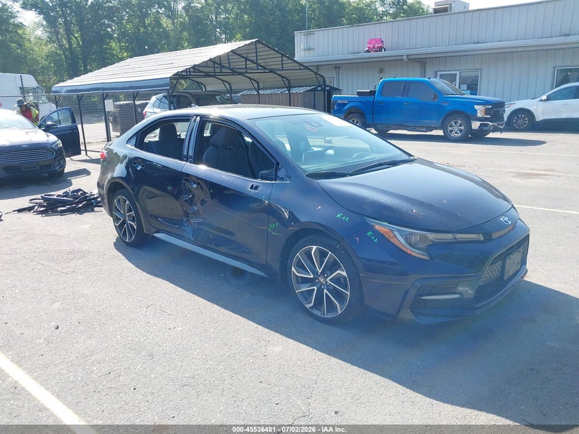 2021 Toyota Corolla VIN 5YFP4MCE2MP097750 IAAI salvage auction — RIGHT SIDE, Salvage (Connecticut), sold $4,050 on 2026-07-30 (photo 1)