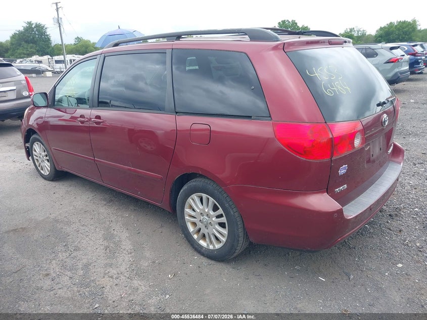 2009 Toyota Sienna VIN 5TDZK22C29S231190 IAAI salvage auction — NORMAL WEAR, Clear (Virginia), sold $825 on 2026-07-21 (photo 3)
