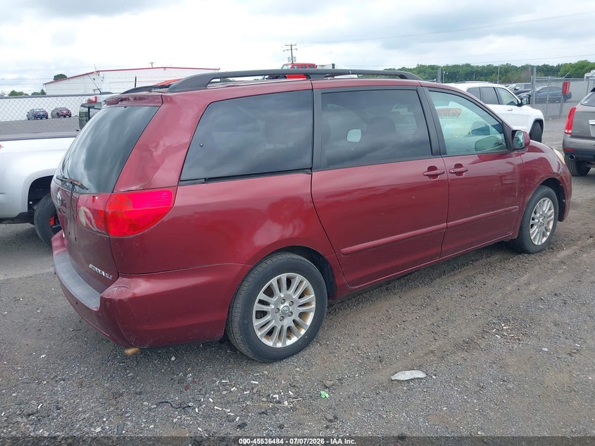 2009 Toyota Sienna VIN 5TDZK22C29S231190 IAAI salvage auction — NORMAL WEAR, Clear (Virginia), sold $825 on 2026-07-21 (photo 4)