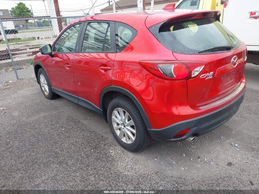 2014 Mazda Cx-5 VIN JM3KE4BE8E0385963 IAAI salvage auction — NORMAL WEAR, Clear (New York), sold $1,350 on 2026-07-29 (photo 3)