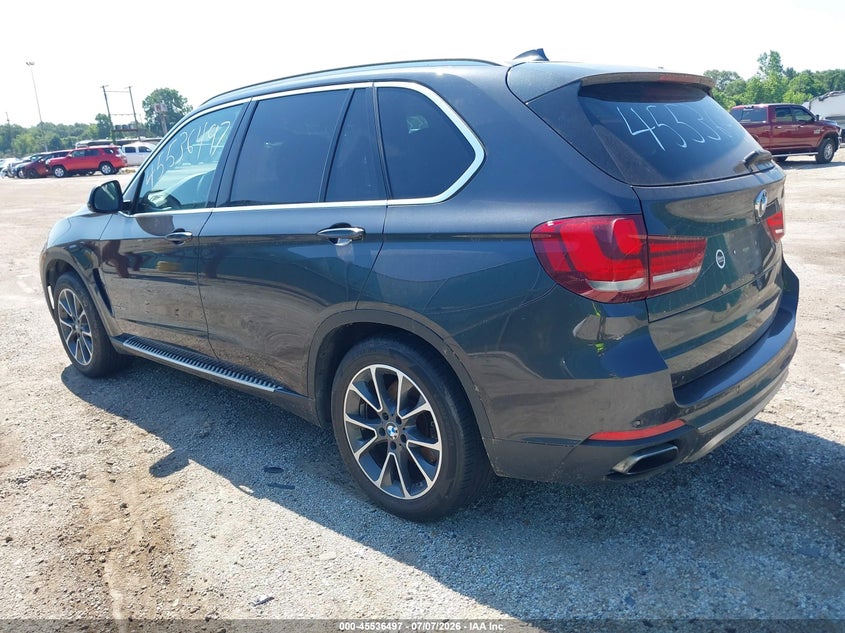 2014 BMW X5 VIN 5UXKR6C57E0C02903 IAAI salvage auction — NORMAL WEAR, Clear (Indiana), sold $25 on 2026-07-14 (photo 3)