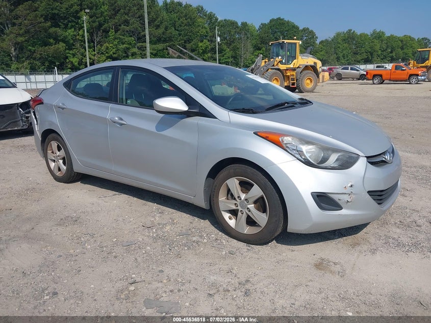 2011 Hyundai Elantra VIN KMHDH4AE4BU147795 IAAI salvage auction — REAR END, Salvage (Georgia), sold $550 on 2026-07-23 (photo 1)
