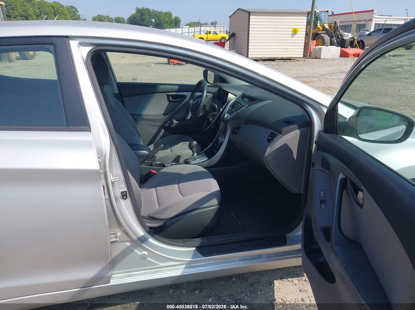 2011 Hyundai Elantra VIN KMHDH4AE4BU147795 IAAI salvage auction — REAR END, Salvage (Georgia), sold $550 on 2026-07-23 (photo 5)