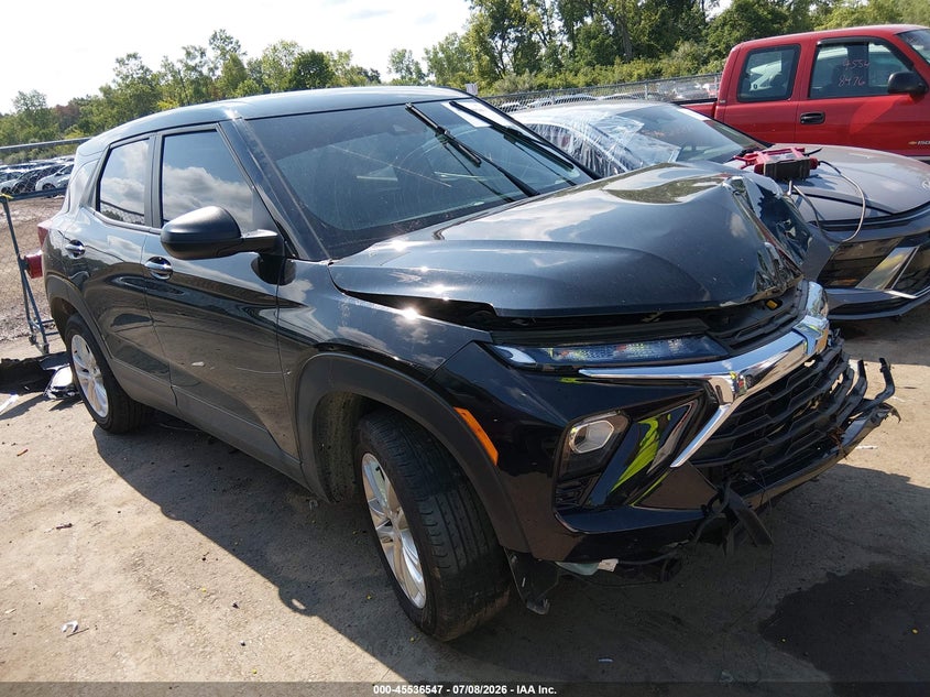 2025 Chevrolet Trailblazer VIN KL79MMSP0SB096701 IAAI salvage auction — FRONT END, Salvage (Ohio), sold $25 on 2026-07-28 (photo 1)