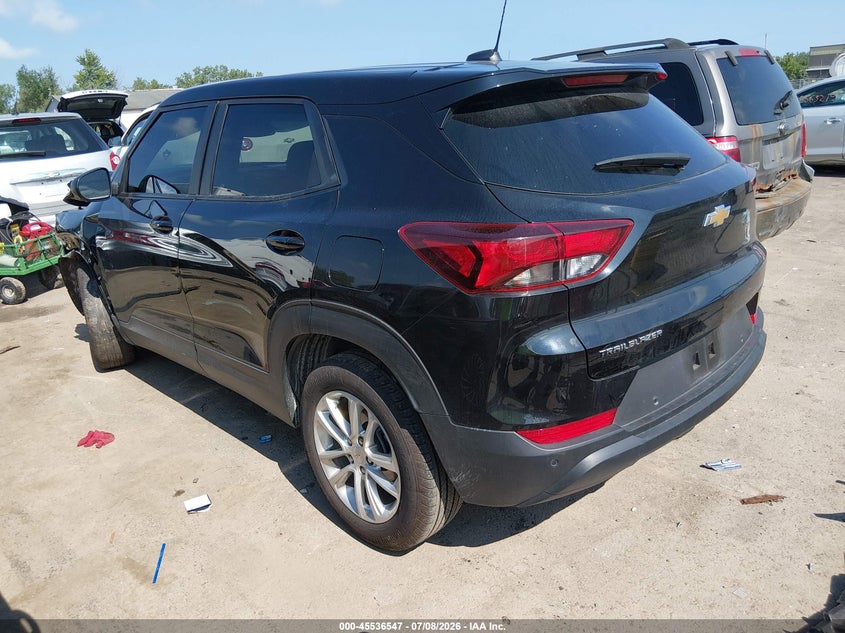 2025 Chevrolet Trailblazer VIN KL79MMSP0SB096701 IAAI salvage auction — FRONT END, Salvage (Ohio), sold $25 on 2026-07-28 (photo 3)